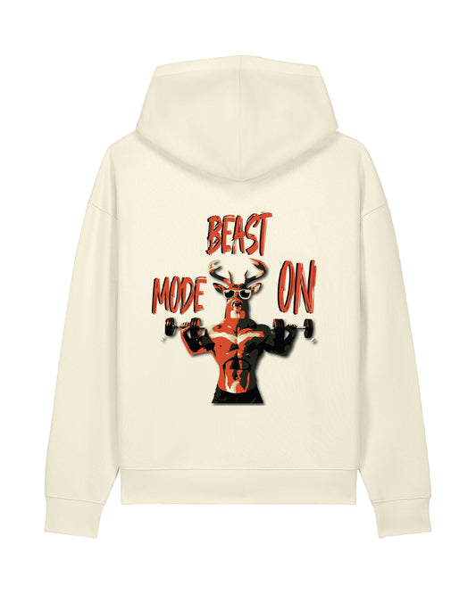 AWG - Hoodie "Beast Mode On" – Relaxed Edition - Sostenibile