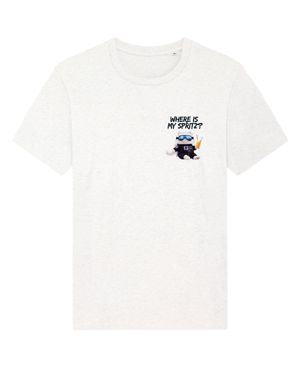 AWG - T-shirt "Where Is My Spritz?" – Cotone Biologico