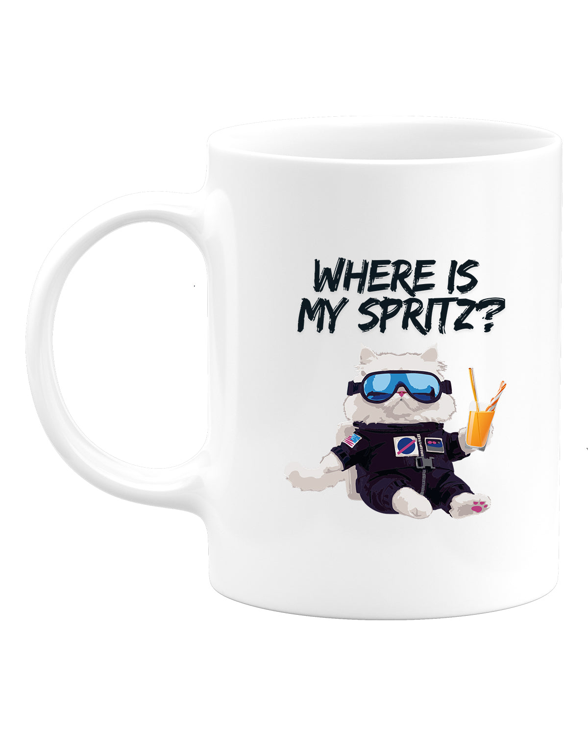 AWG - Tazza "Where Is My Spritz?" – Missione Aperitivo