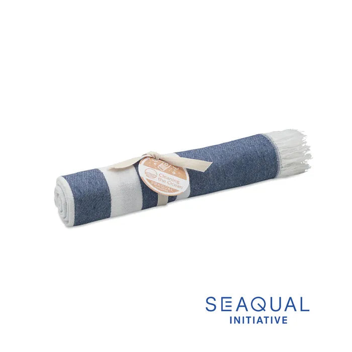 Animal With Glasses - MAR. SEAQUAL® telo mare hammam 70x140cm | Tessuto Sostenibile