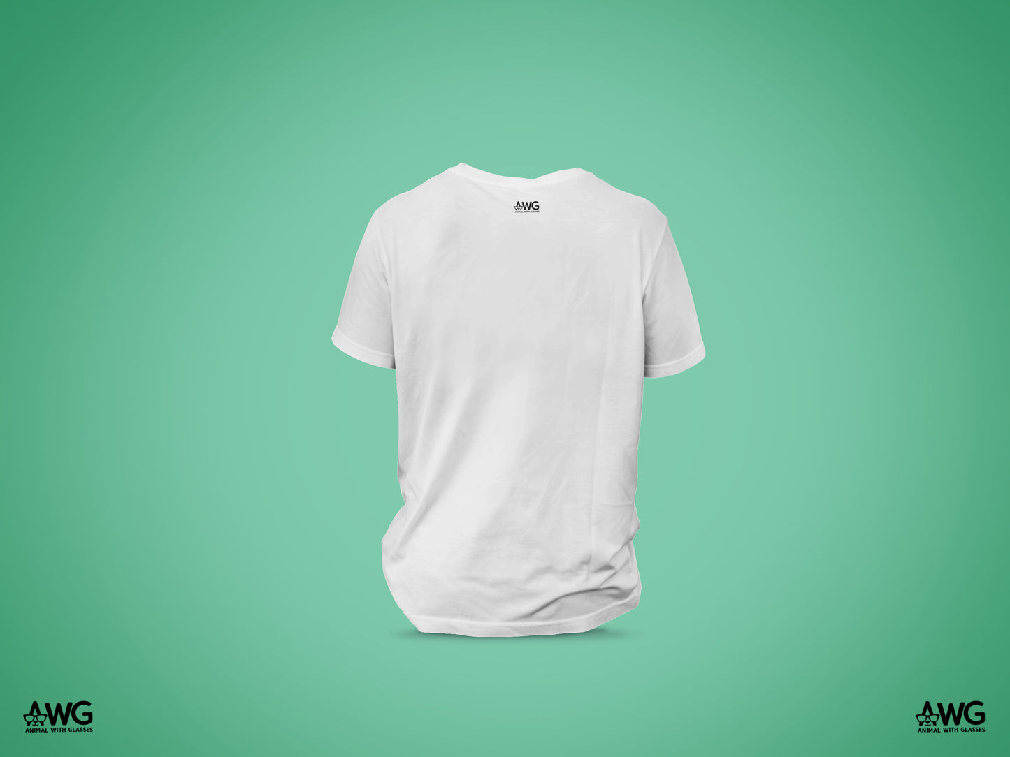 Lama Dj T-Shirt in cotone biologico | Collezione Animal With Glasses