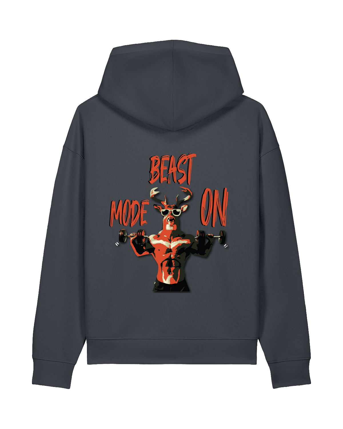 AWG - Hoodie "Beast Mode On" – Relaxed Edition - Sostenibile
