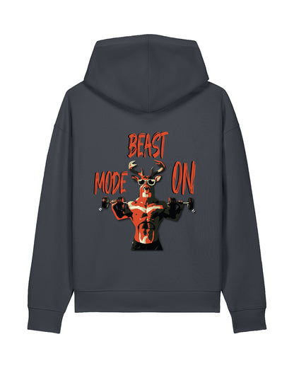 AWG - Hoodie "Beast Mode On" – Relaxed Edition - Sostenibile