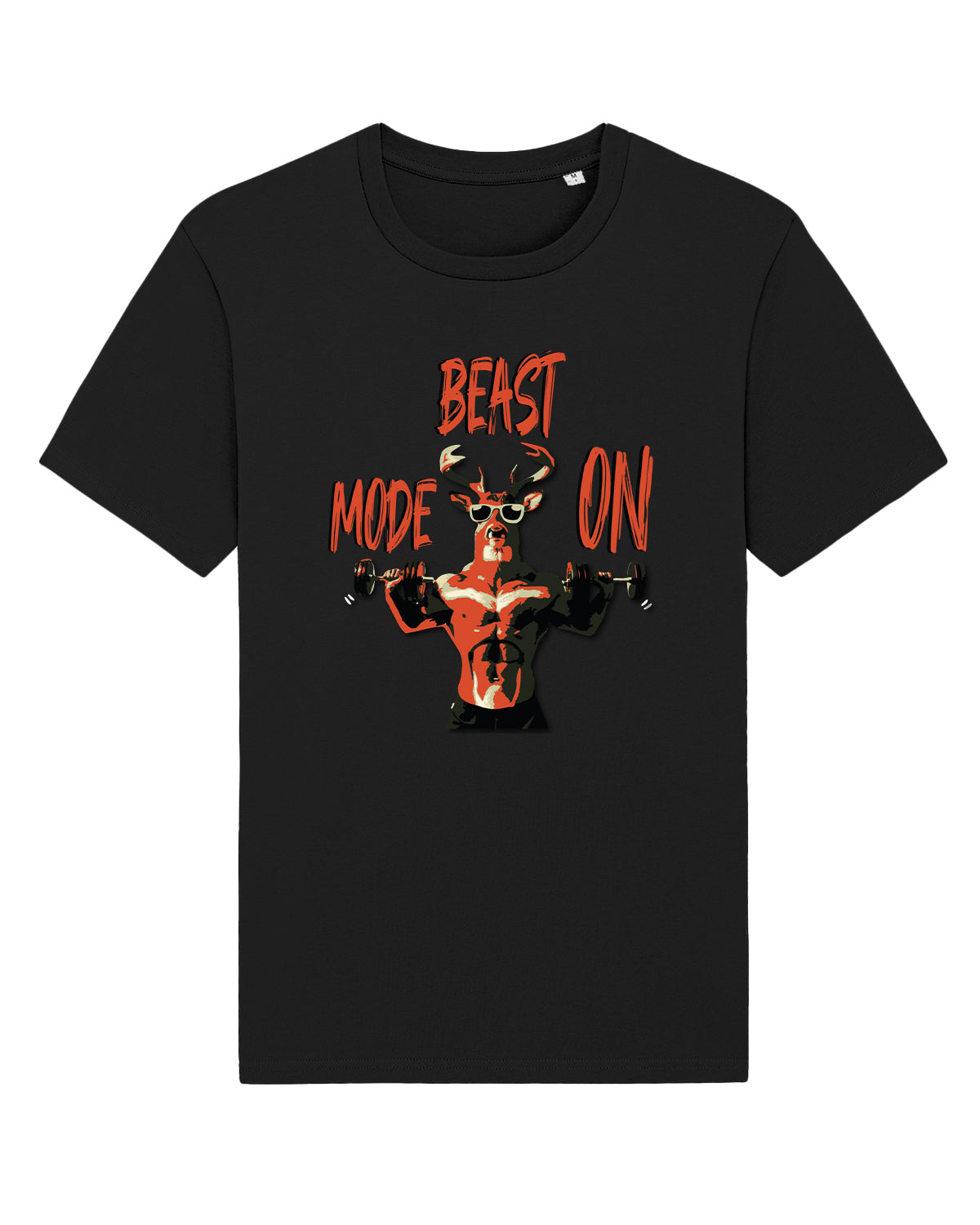 AWG - T-shirt "Beast Mode On" – Performance Edition - Cotone Biologico