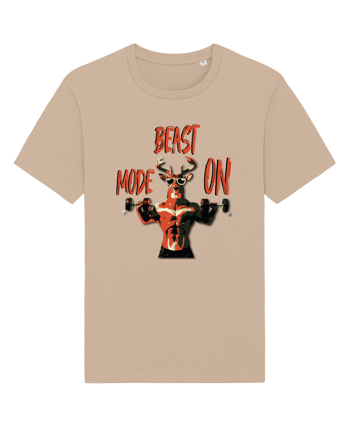 AWG - T-shirt "Beast Mode On" – Performance Edition - Cotone Biologico
