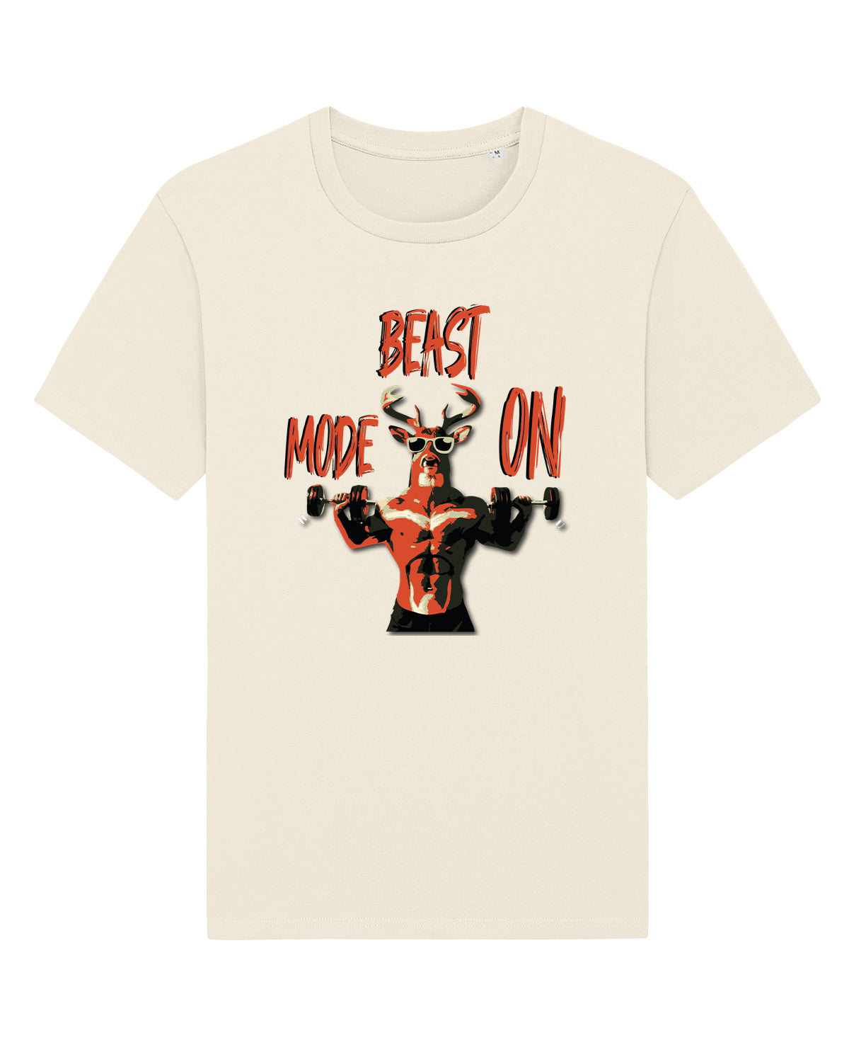AWG - T-shirt "Beast Mode On" – Performance Edition - Cotone Biologico