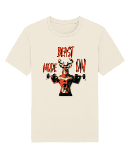 AWG - T-shirt "Beast Mode On" – Performance Edition - Cotone Biologico