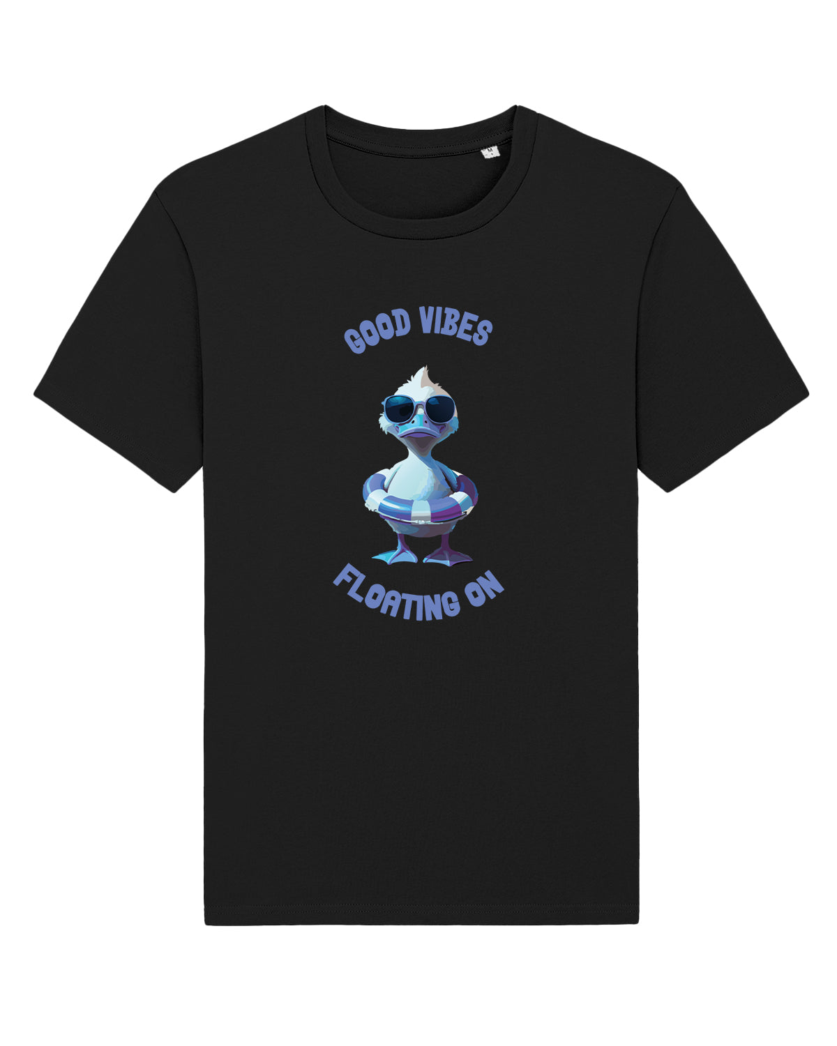 AWG - T-shirt "Good Vibes - Floating On" – Essential Edition - Cotone Biologico