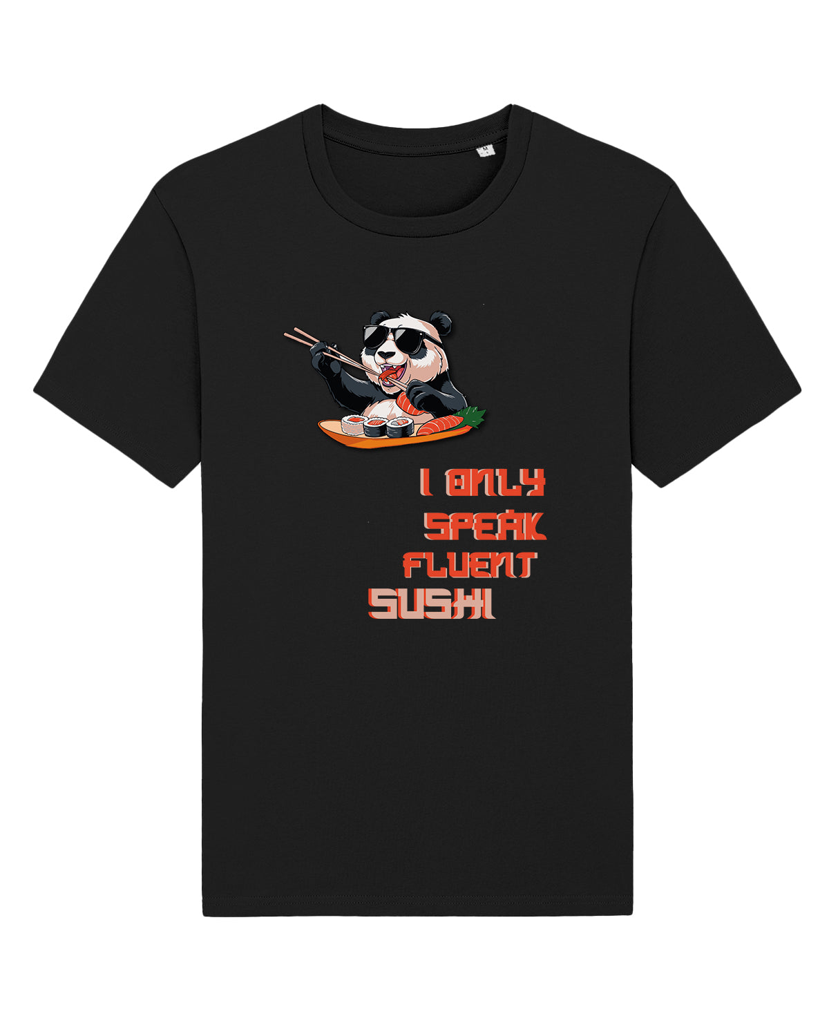 AWG - T-shirt "Fluent Sushi" – Essential Edition - Cotone Biologico