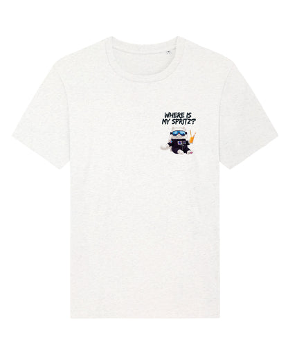 AWG - T-shirt "Where Is My Spritz?" – Cotone Biologico