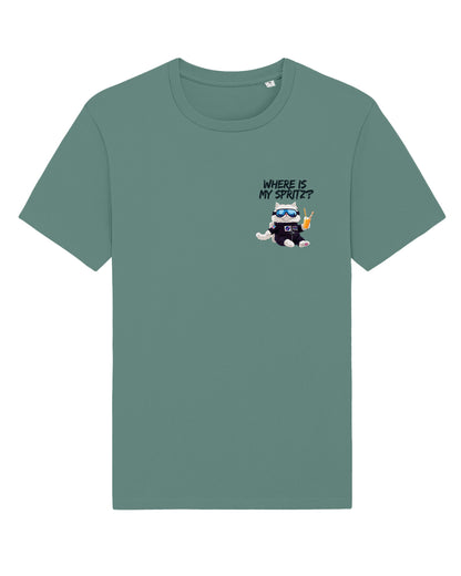 AWG - T-shirt "Where Is My Spritz?" – Cotone Biologico
