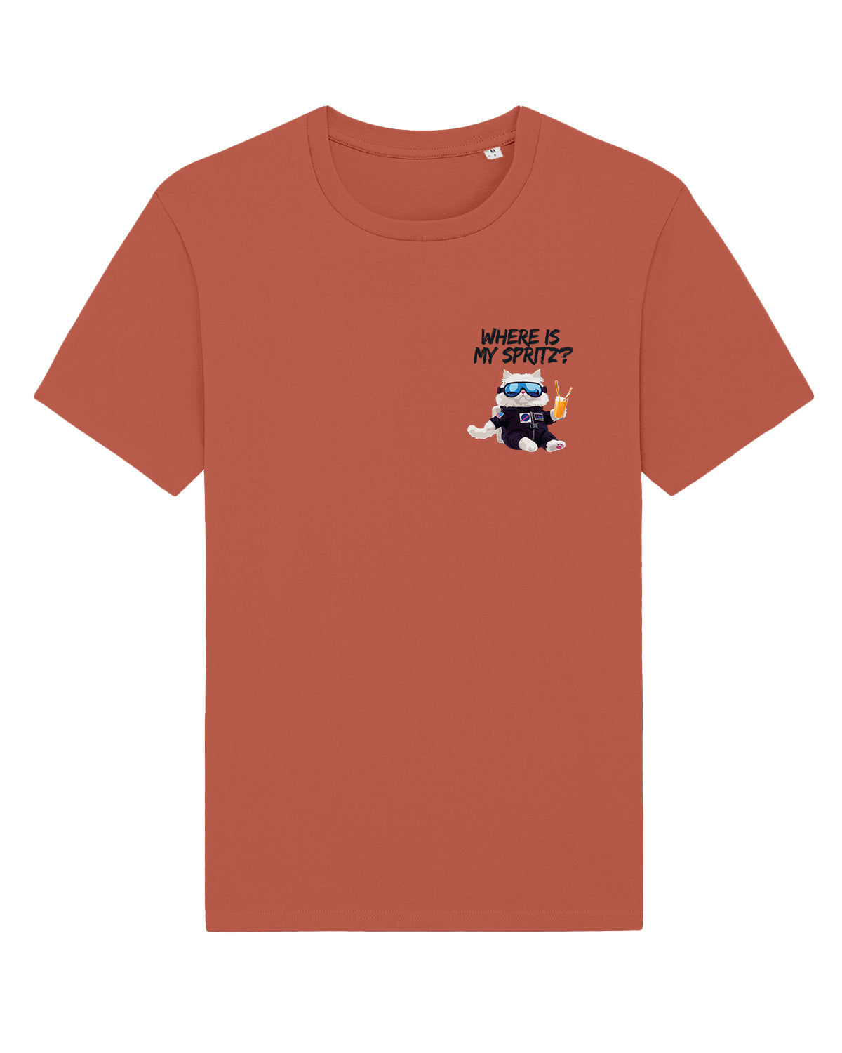 AWG - T-shirt "Where Is My Spritz?" – Cotone Biologico