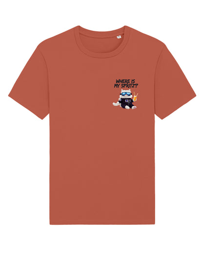AWG - T-shirt "Where Is My Spritz?" – Cotone Biologico