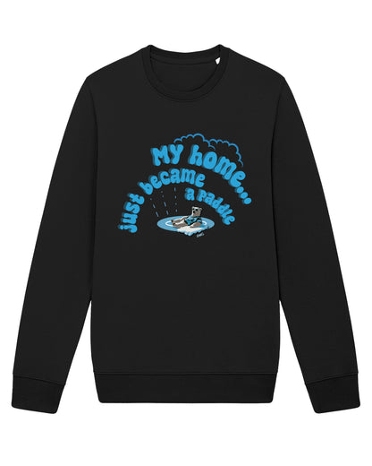 AWG | Sweatshirt "Home Puddle" – Eco-Awareness - Sostenibile