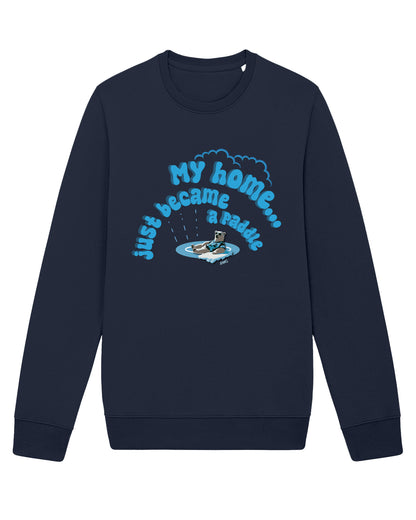 AWG | Sweatshirt "Home Puddle" – Eco-Awareness - Sostenibile